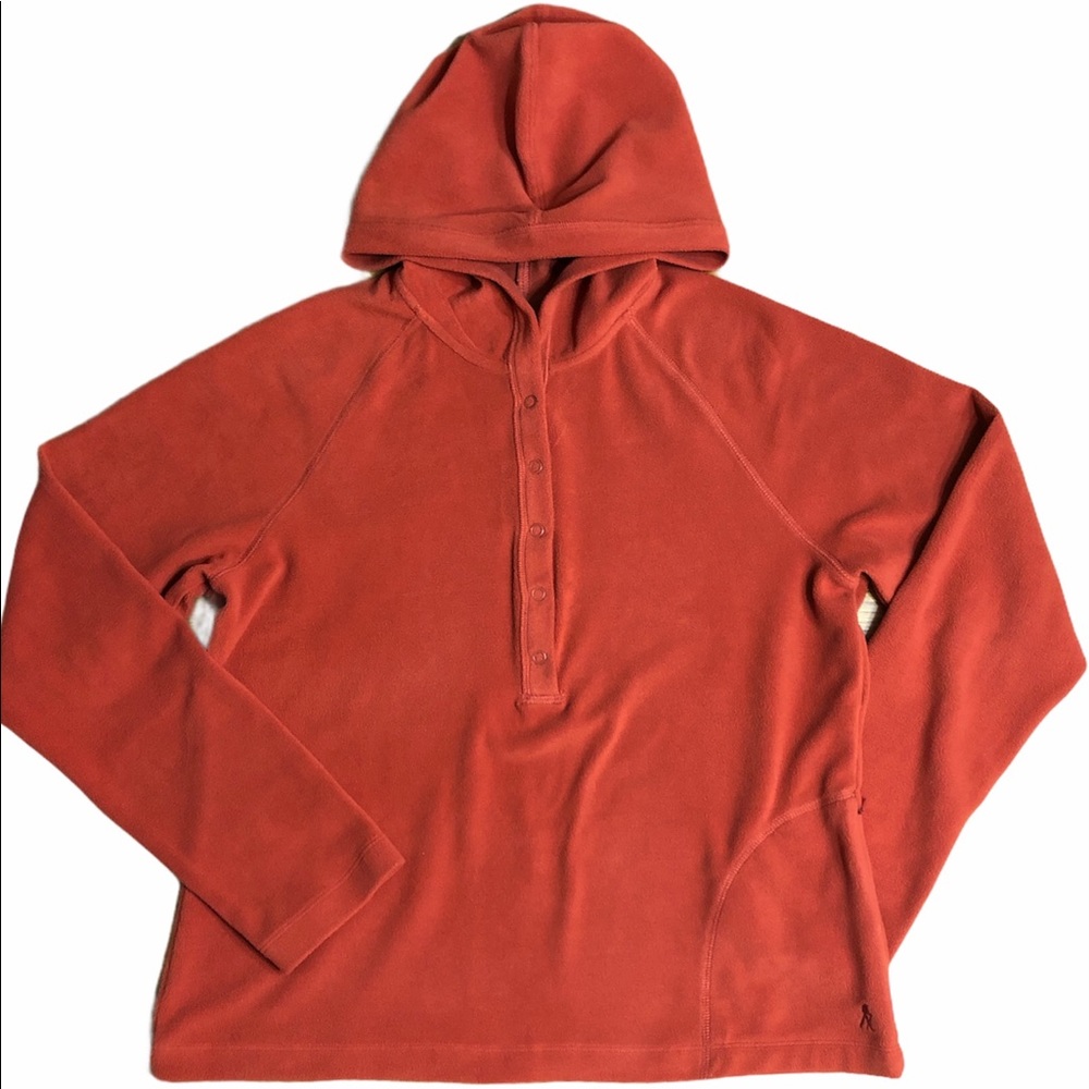 ROYAL ROBBINS Dark Orange Pullover Fleece Sz L